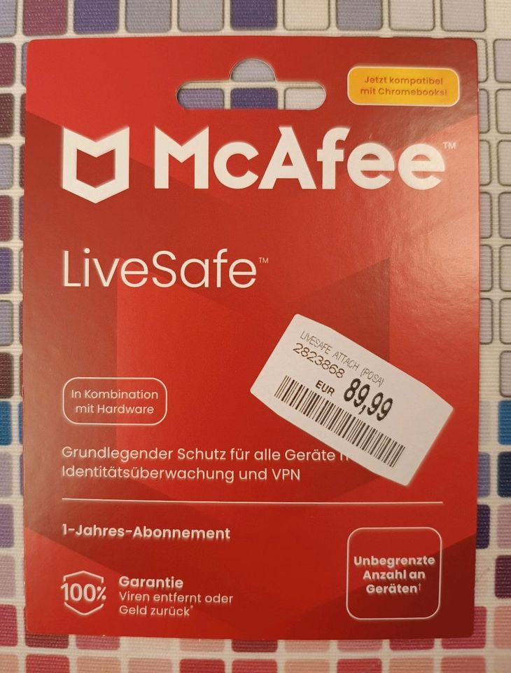 Virenschutz McAfee LifeSafe neu in Essen