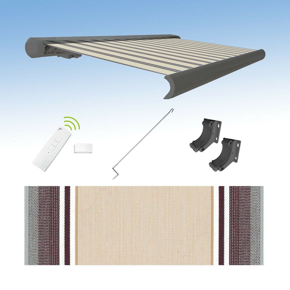 Markise elektrische Kassettenmarkise 4,5x3 m in Sinsheim