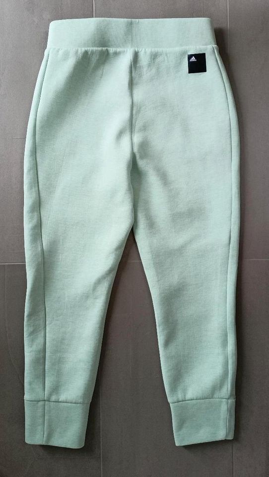 ADIDAS Slim fit high waist Hose Linen Green Mel Mission Victory in Hirschau