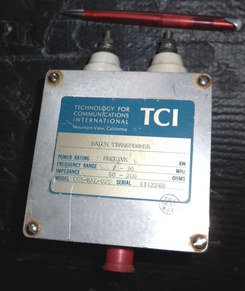 TCI BALUN, Frequenz: 2 - 30 MHz, siehe Bilder in Selfkant