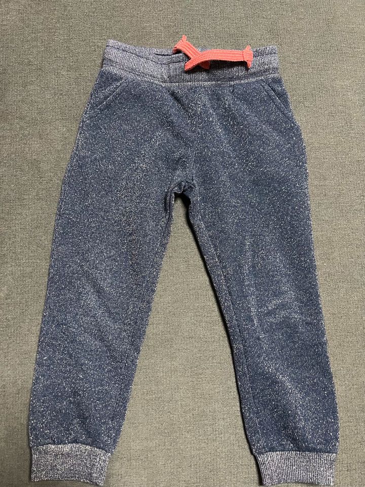 Sweathose Gr.98 w.Neu Mädchen Hose Jogginghose Glitzer in Duderstadt