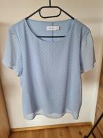 Vila Bluse T-Shirt kurzarm hellblau Gr. 34 Bayern - Eggenfelden Vorschau