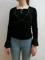 traumhaft schönes Damen Mädchen Shirt Gr.S 170/176 schwarz Spitze Baden-Württemberg - Bräunlingen Vorschau