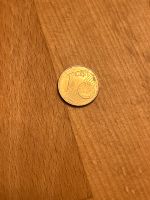 1 Cent Gold Farbe Fehlprägung 2015 Saarland - Überherrn Vorschau