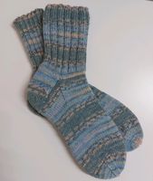 Wollsocken. GR.42-43.Gestrickte Socken aus 8-fache Sockenwolle. Nordrhein-Westfalen - Warendorf Vorschau