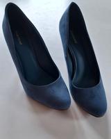 Jeans blaue Pumps Größe 39 Niedersachsen - Rehden Vorschau