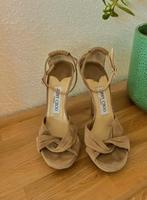 Jimmy Choo Pumps Sandalette Marion Velour beige 37,5 - 38 Vintage Berlin - Pankow Vorschau