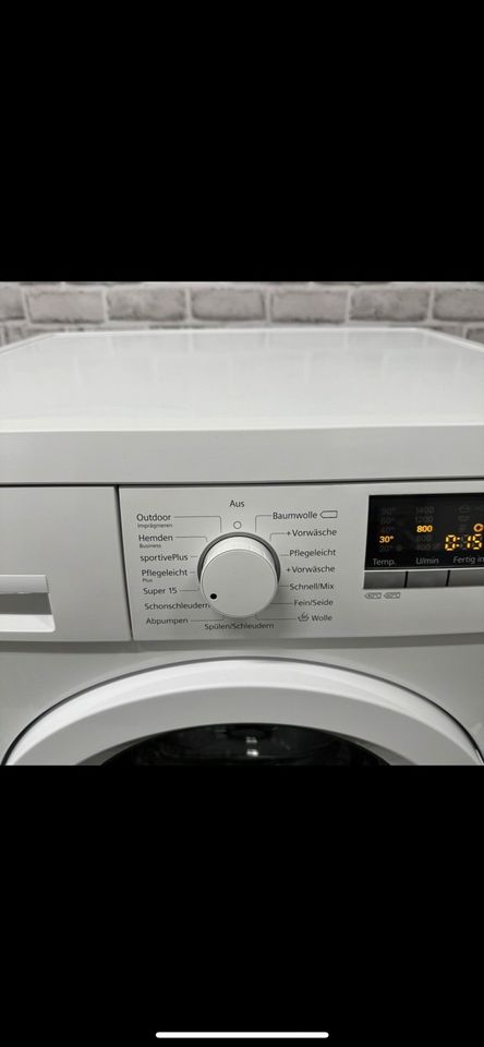 Waschmaschine Siemens 8kg A+++ Lieferung möglich in Dortmund