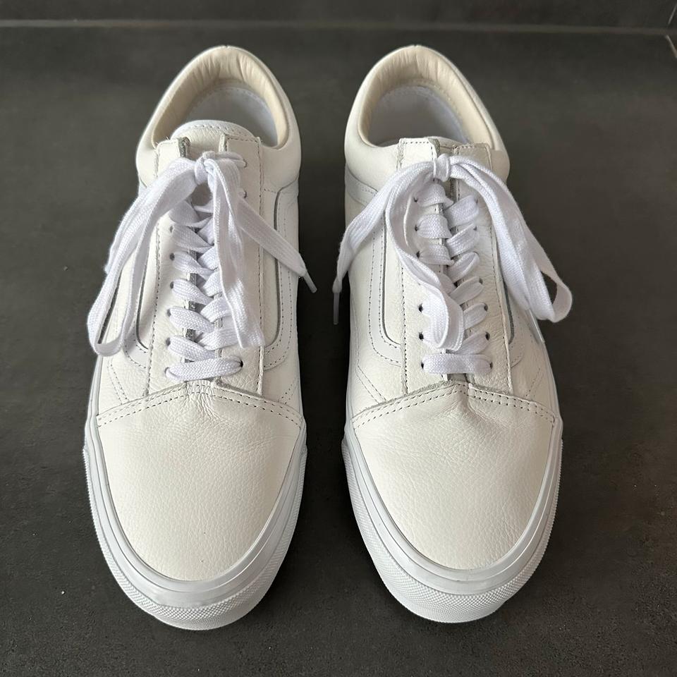 Vans Old Skool Lx Leather White/White Größe 44 Neu! OVP! in Holzwickede