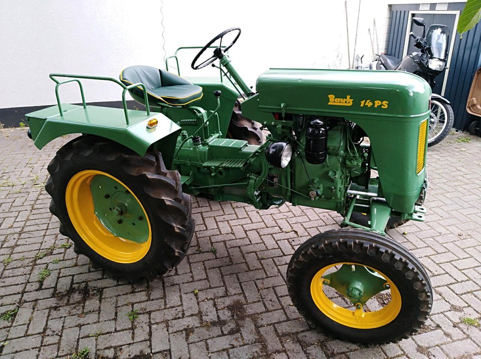 Traktor, Trecker: Bautz AS 120 D   Baujahr: 1956 restauriert in Tönisvorst