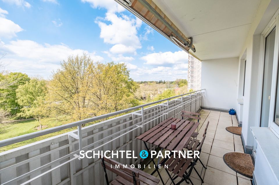 Bremen - Riensberg | Sonnige 3-Zimmer-Wohnung mit Aufzug, Loggia und Domblick in bevorzugter Lage in Bremen