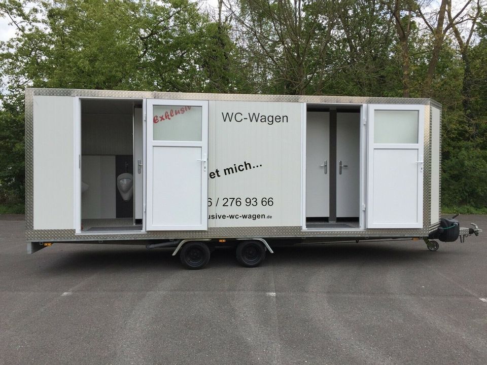 Impfzentren WC Wagen, Toilettenwagen, Model Maxi 2 in Mönchengladbach