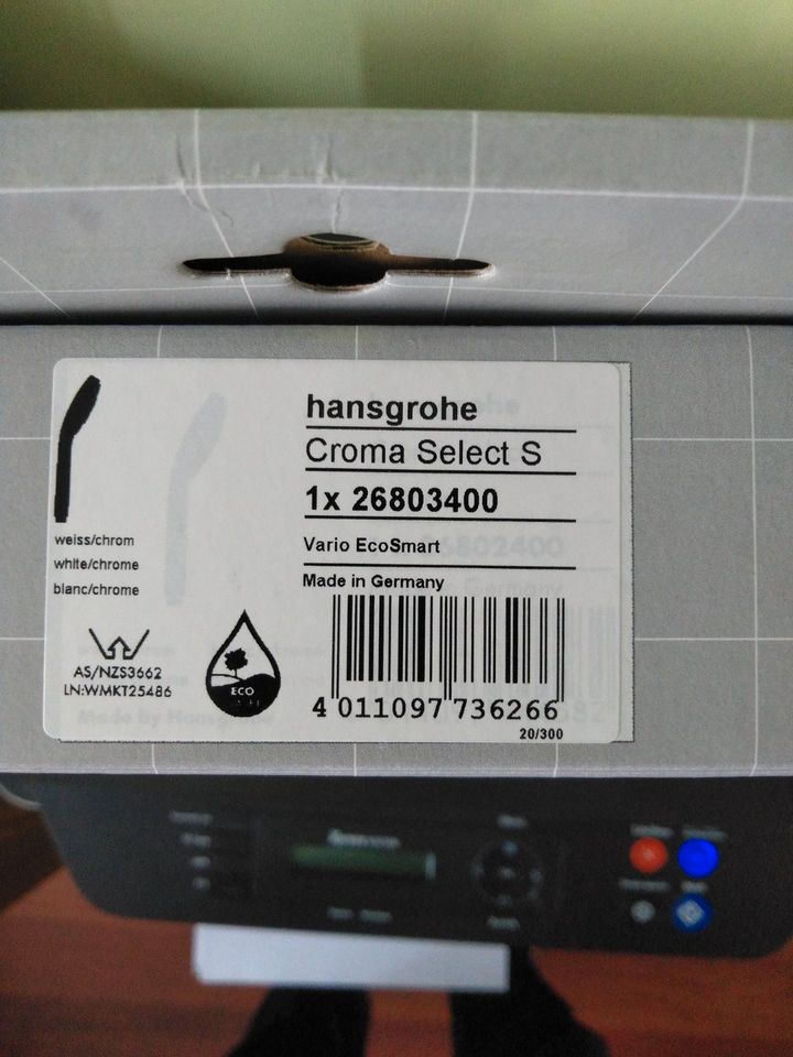 Handbrause Hansgrohe Select S 110 Vario EcoSmart 9 l/min in Gemmrigheim