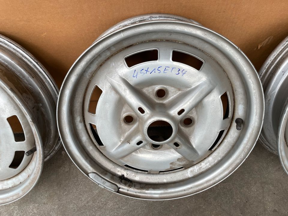 VW Felgen 4,5X15ET34 LK4X130 aus Werkstattauflösung in Viersen