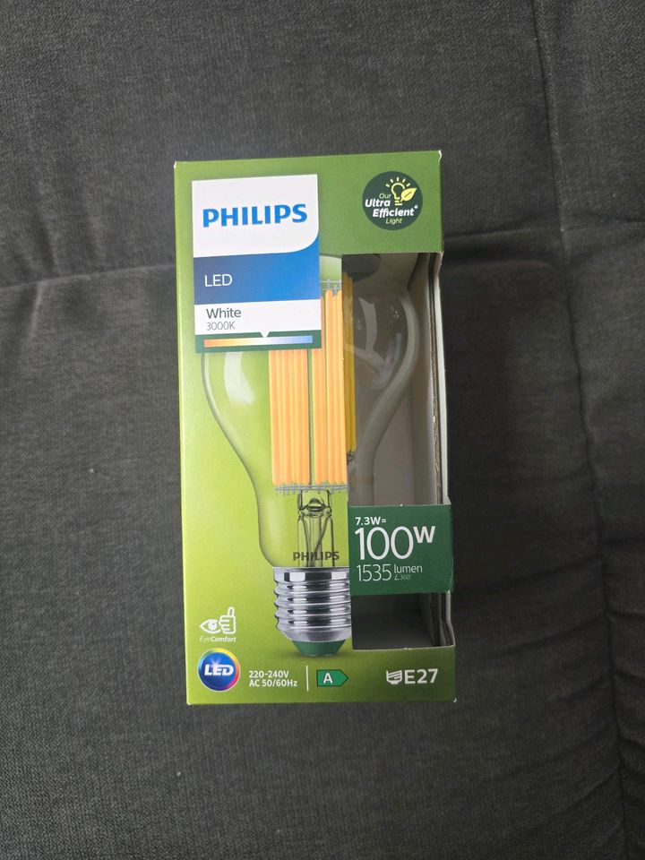 Neue LED Lampe von Phillips E27 100W in Dortmund