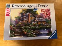 Ravensburger Puzzle 1000 Teile Haus am Teich Idylle Nordrhein-Westfalen - Hückelhoven Vorschau