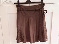 Rock 34 XS Velour Wildleder Promod braun Minirock Lederrock Hessen - Bensheim Vorschau