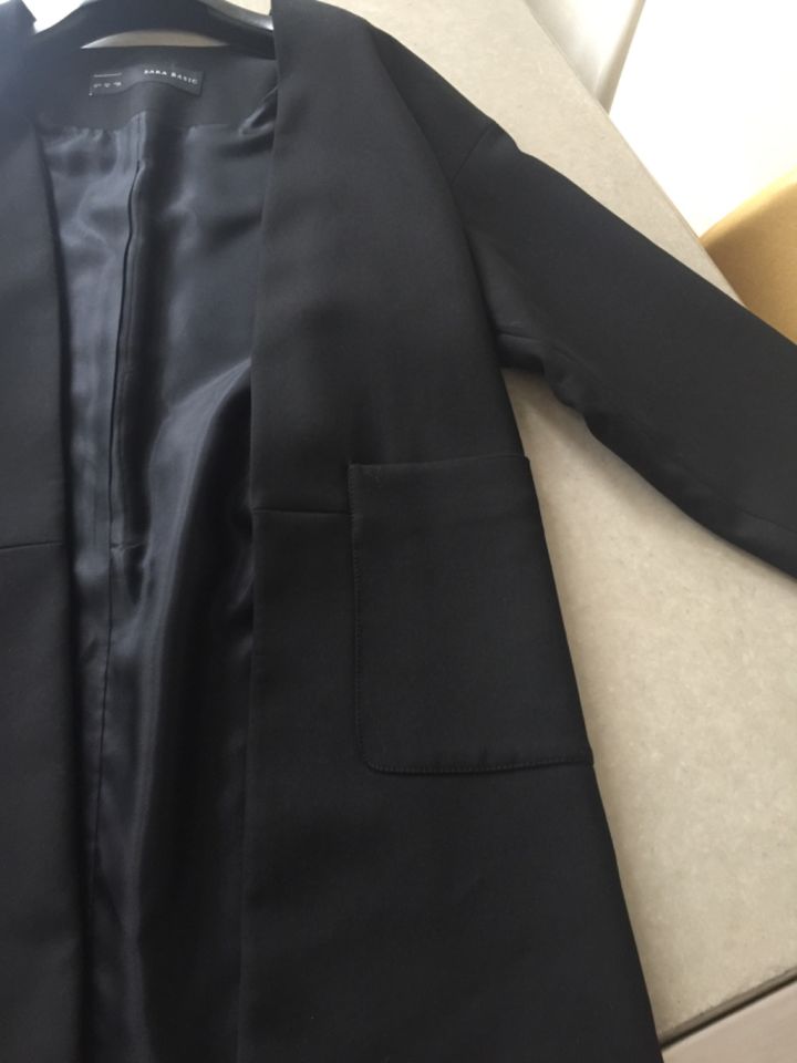 Mantel Blazer Zara Neu Schwarz M 38 Puristisch Elegant in Bochum