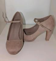 Absatzschuhe Gr. 37 rose Velours Sachsen - Grosshartmansdorf Vorschau