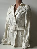 Orsay Jacke Mantel Trenchcoat Gr. 36 creme neuwertig Bayern - Bad Kissingen Vorschau