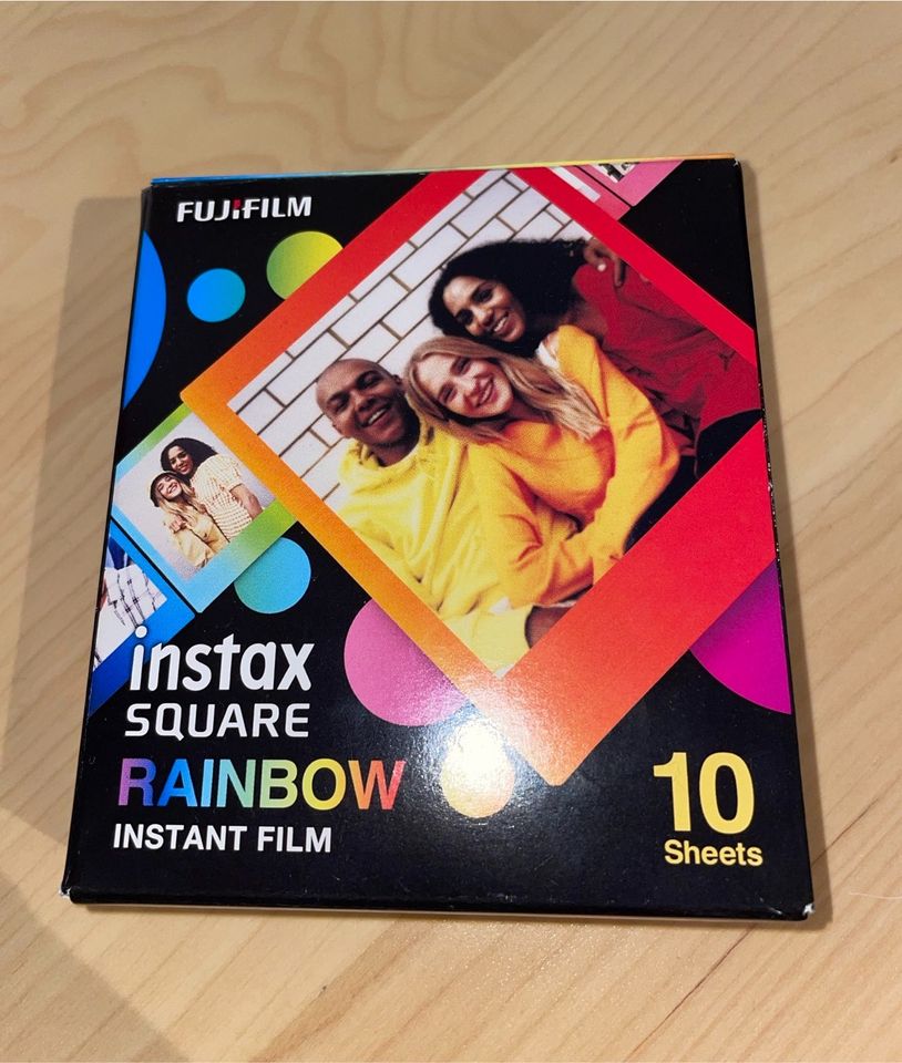 Polaroid Instax Square Rainbow Instant Film, 10 Bilder - Fujifilm in Karlsruhe