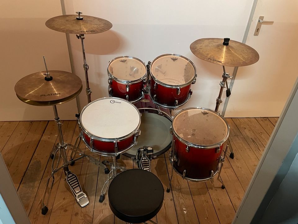 Platin Classic Schlagzeug Drum Set in Paderborn