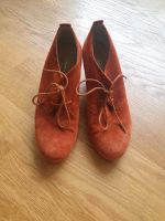 Schuhe Leder Orange Nordrhein-Westfalen - Rheda-Wiedenbrück Vorschau