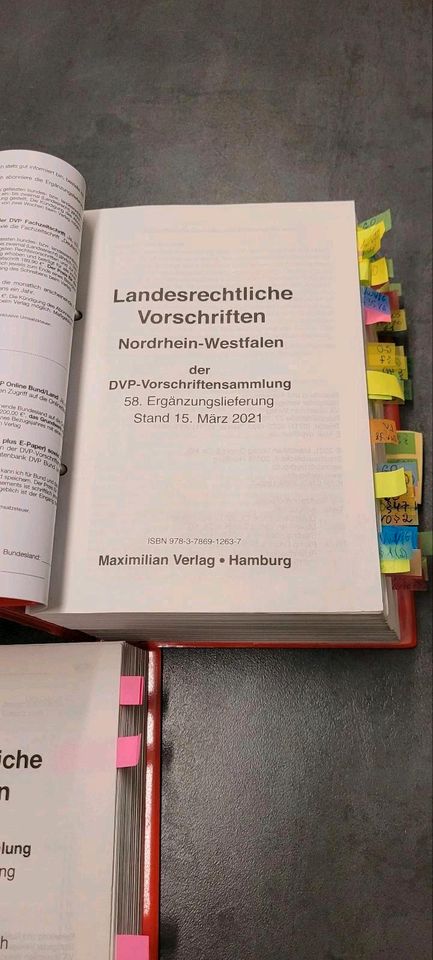 DVP Vorschriftensammlung NRW, Maximilian Verlag in Wuppertal