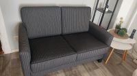 Edle 2 sitzer Couch in schwarz mit Goldstreifen Berlin - Pankow Vorschau