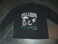 PEGADOR schwarzer PULLOVER mit Front-Druck FAST NEU! Baden-Württemberg - Aalen Vorschau