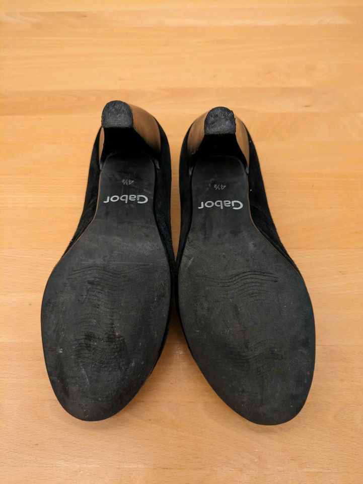 Gabor Leder Schuhe schwarz 4,5 Pumps in Centrum