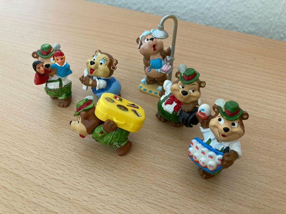 Überraschungsei-Figuren Ü-Ei Bären Top Ten Teddies Kinder in Waldkirch