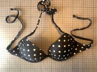 Polkadot Bikinitop 75A - NEU - S/W - CUP Berlin - Tempelhof Vorschau