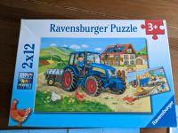 Puzzle 2x 12 Teile Ravensburger Bauernhof/Baustelle ab 3 Geschenk Niedersachsen - Oldenburg Vorschau
