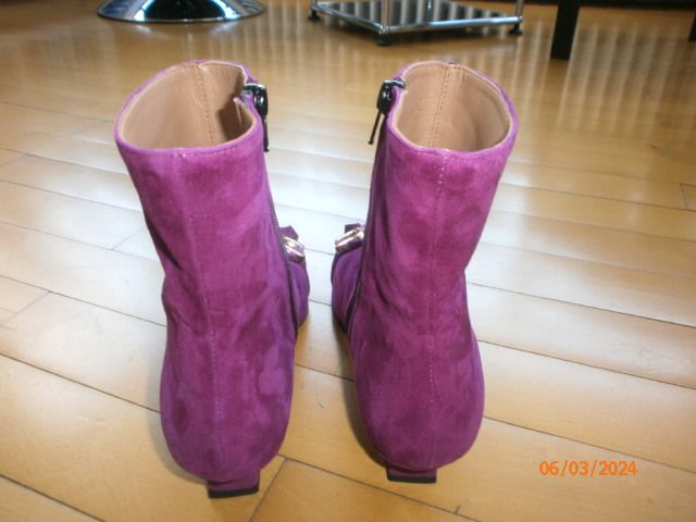 Designer Phillip Hardy Paris Damen Schuhe Stiefel lila Gr.39 neu in Dortmund