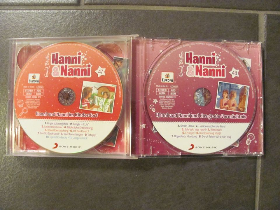 3 CD`s Hanni & Nanni in Dortmund