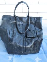 Tasche, Shopper, schwarz, Patchwork, Leder Essen - Steele Vorschau