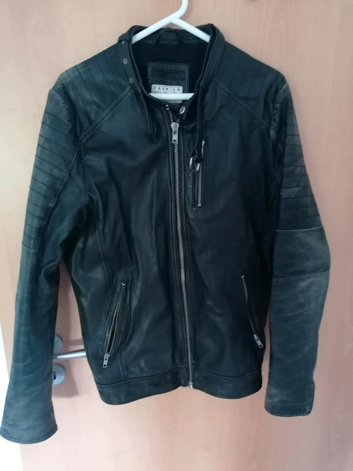 Jack&Jones Lederjacke Jacke Gr S in Wegberg