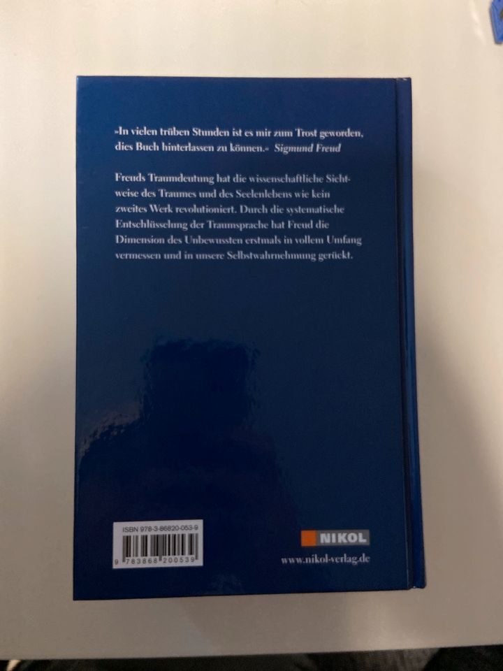 Buch Sigmund Freund Traumdeutung in Sankt Goarshausen 