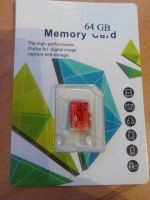 1 x Micro SD Speicher Karte 64 GB High-Speed-Flash-TF Karte Sachsen-Anhalt - Weißenfels Vorschau