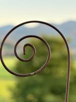 3x Gartenstab Pflanzstab Edelrost Beetstecker Spirale 180 Bayern - Bergen Vorschau