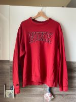 Nike Vintage Sweater *RARE* Spellout Pullover Y2K Rot Red Gr. L Baden-Württemberg - Offenburg Vorschau