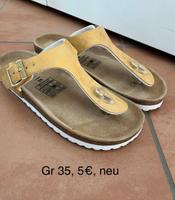 Zehentrenner, Latschen, Puschen, Sandalen Gr 35 neu Schleswig-Holstein - Neumünster Vorschau