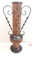 DDR SCHWERE METALLVASE VASE METALL KUNST BLUMENVASE ANTIK RAR Sachsen - Erlau Vorschau