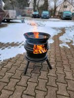 Felgenofen, Terrassenheizung,  Feuerstelle, Dutch Oven Ständer Essen - Steele Vorschau