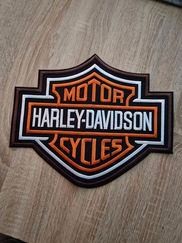 Harley Davidson  Aufnäher/Aufbügler gross in Stuttgart