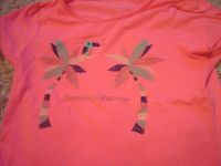 Glitzer T'Shirt mit Palmen, pink, Gr. 134/140, gut erhalten Berlin - Köpenick Vorschau