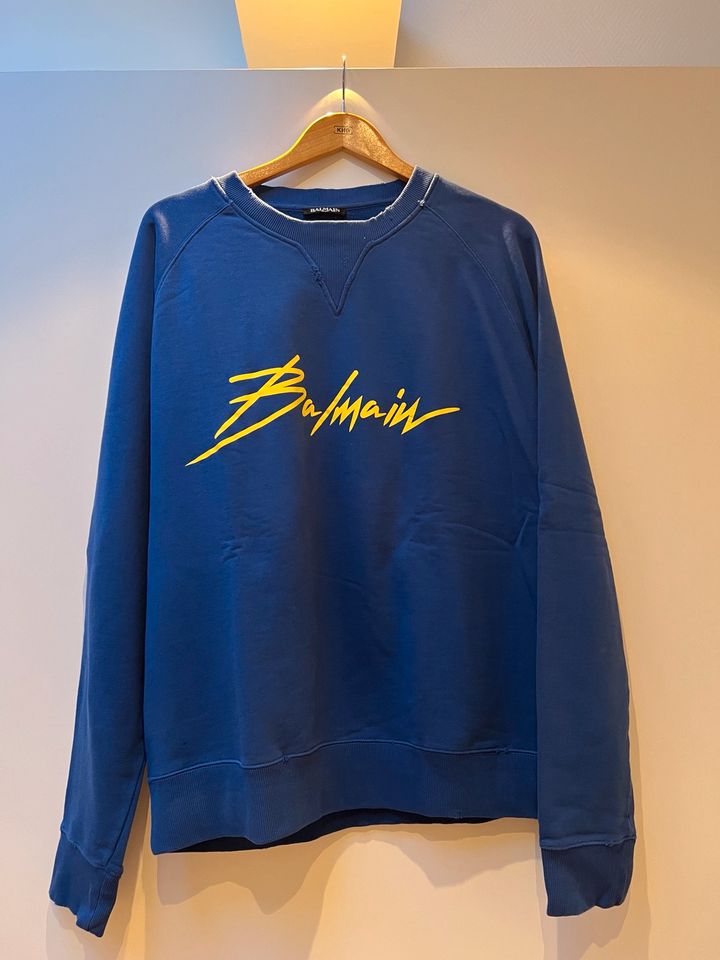 Balmain Paris Sweatshirt Blau in Berlin