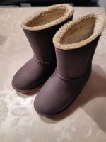 Wasserdichte Winterstiefel / Schuhe gefüttert lila Gr. 34 / 35 Sachsen - Putzkau Vorschau