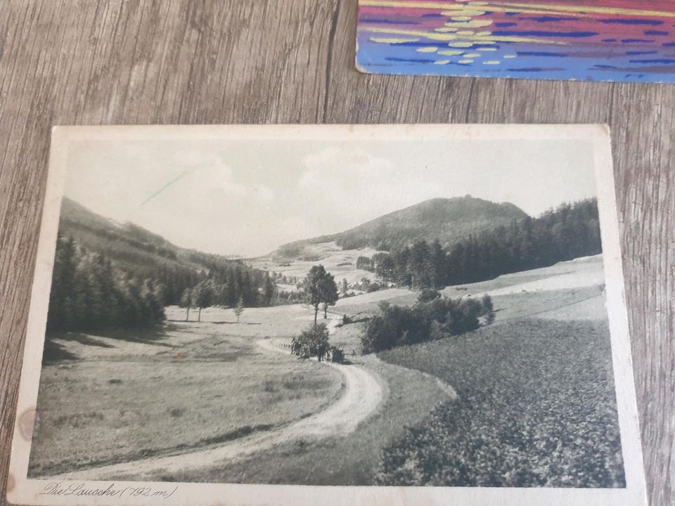Sehr alte Postkarten.  Anfang 1900 in Salzatal